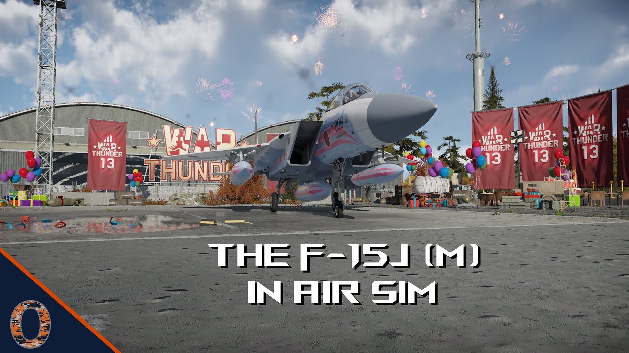 War Thunder Sim Air: The Fully Stock F-15J (M)