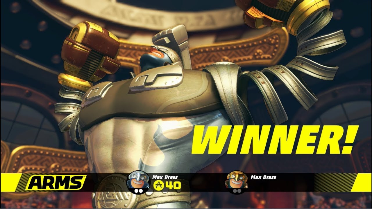 ARMS Playthrough Part 15 (EXTRA #5 - 2.0 Update with Max Brass!)