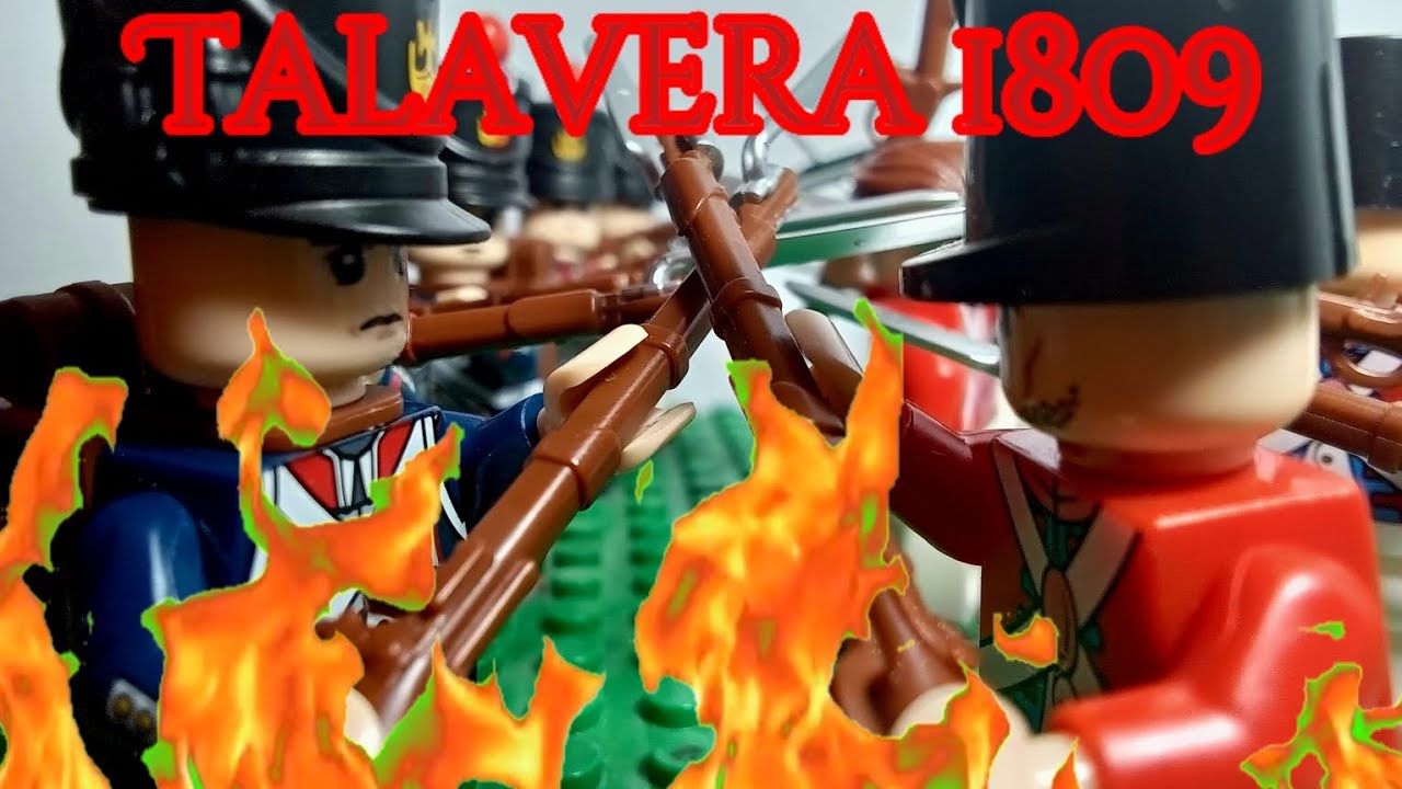 Lego battle of Talavera 1809 / Лего битва при Талавере  [ lego animation ]