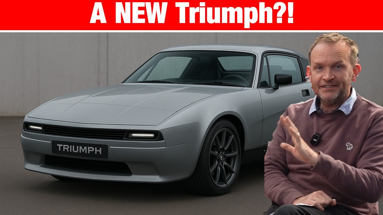 НОВЫЙ спортивный автомобиль Triumph?!