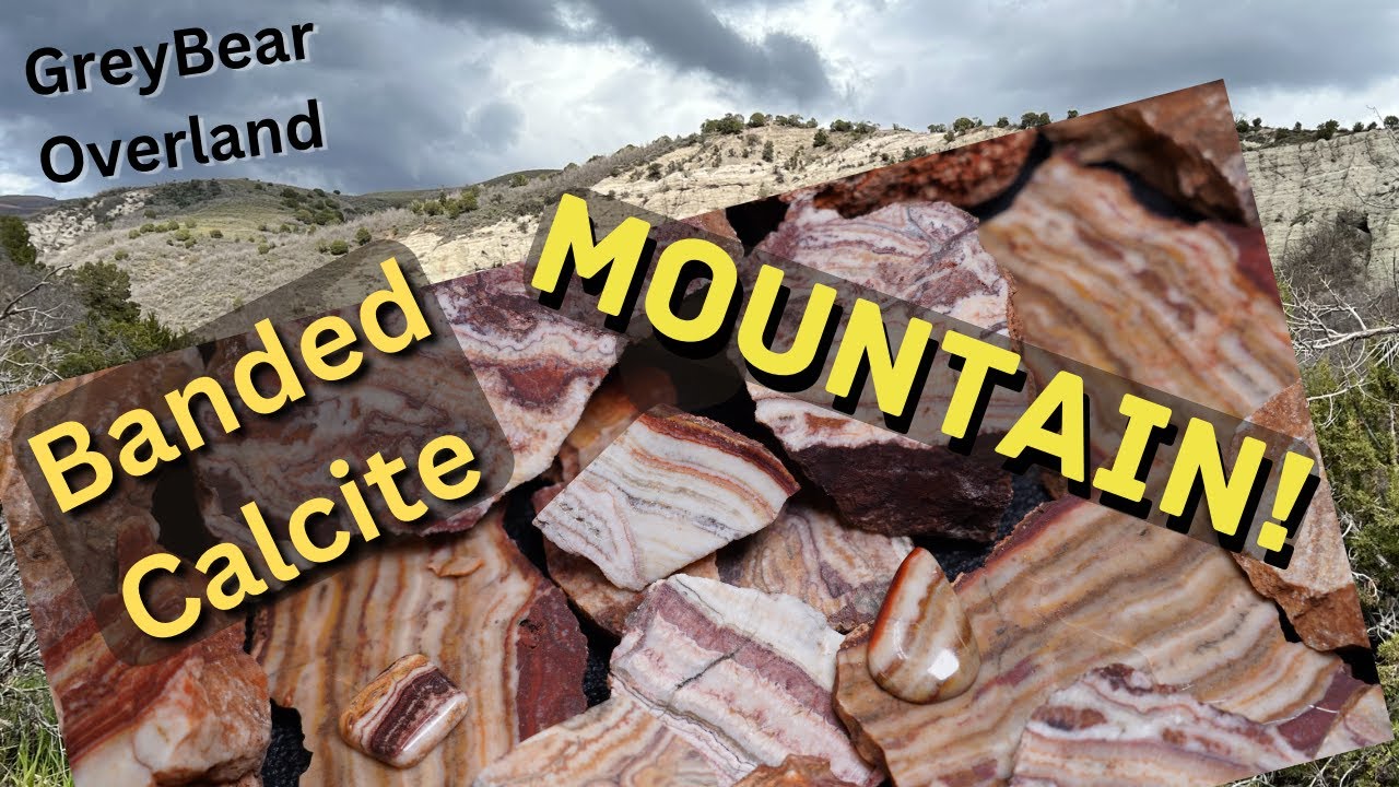 Finding a Mountain of Banded Calcite Onyx in Utah