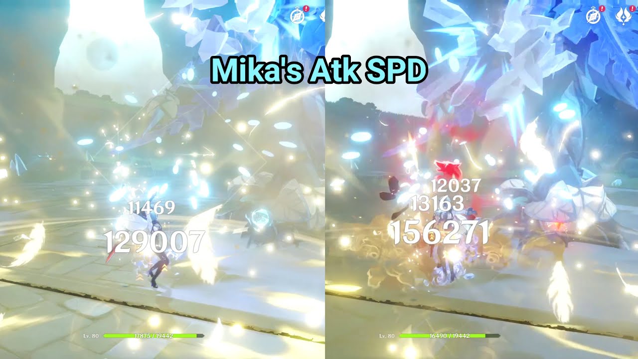 Mika's Attack Speed Buff | Genshin Impact v3.5