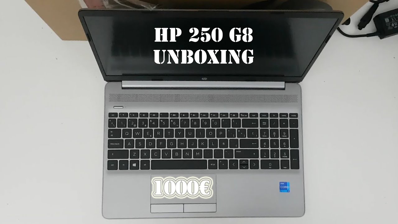 HP 250 G8 Intel i7 1165G7 - UNBOXING