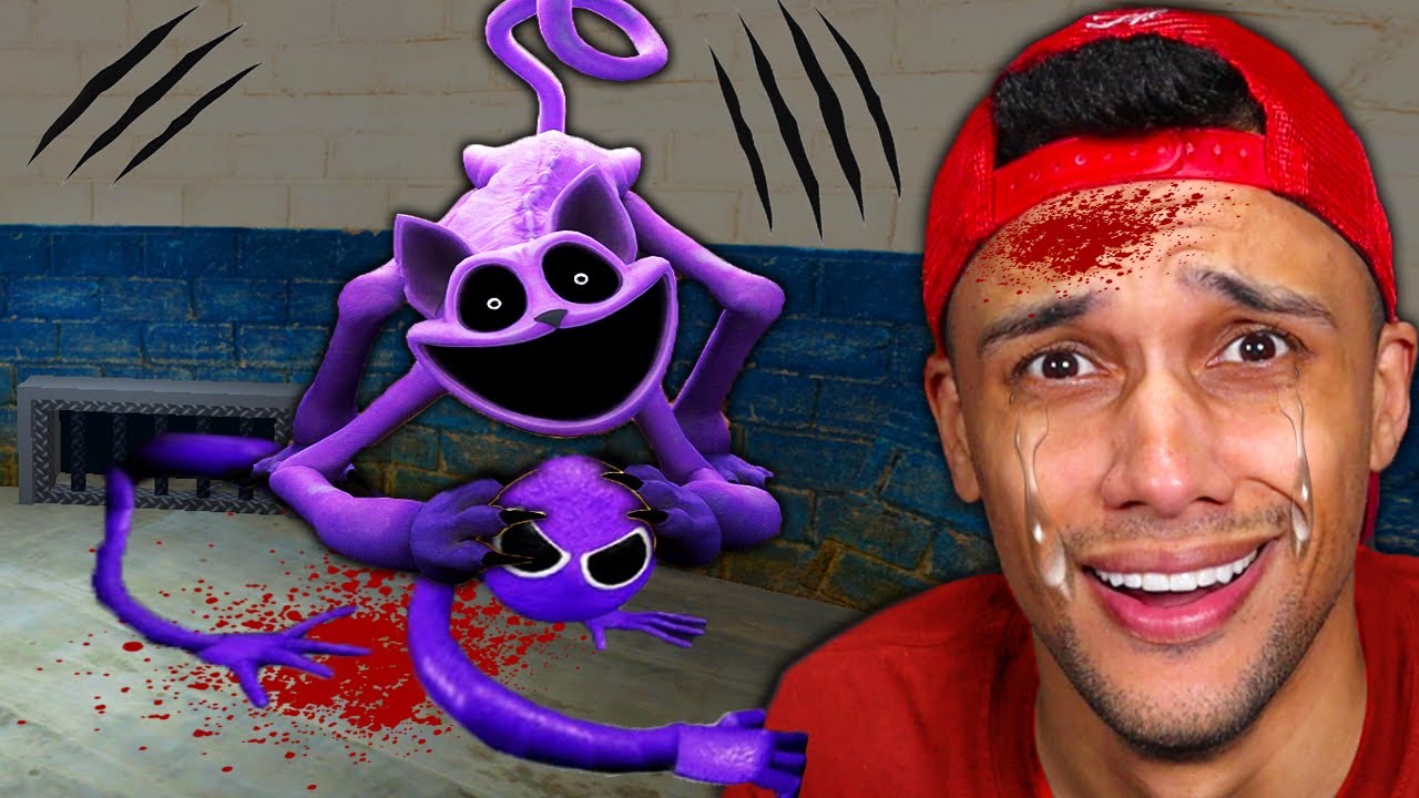 🟪O QUE ACONTECE SE O CATNAP ENTRAR NO DUTO DO MONSTRO ROXO DO RAINBOW FRIENDS?