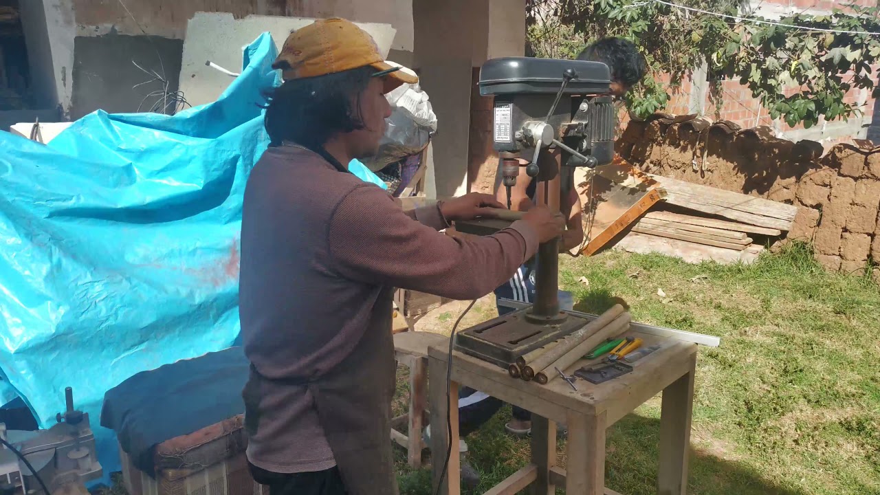Fabricacion  de QUENA en SOL Mayor 2da Parte
