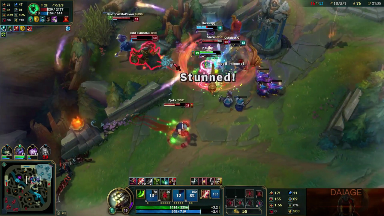 TANK MASTER YI Delayed PENTAKILL!!!!!!!! - DAIAGE