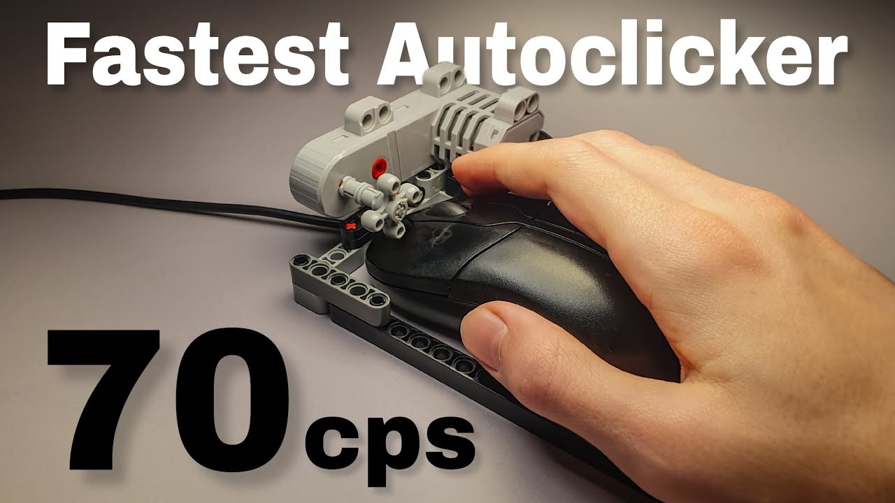 World's fastest Lego AUTOCLICKER!