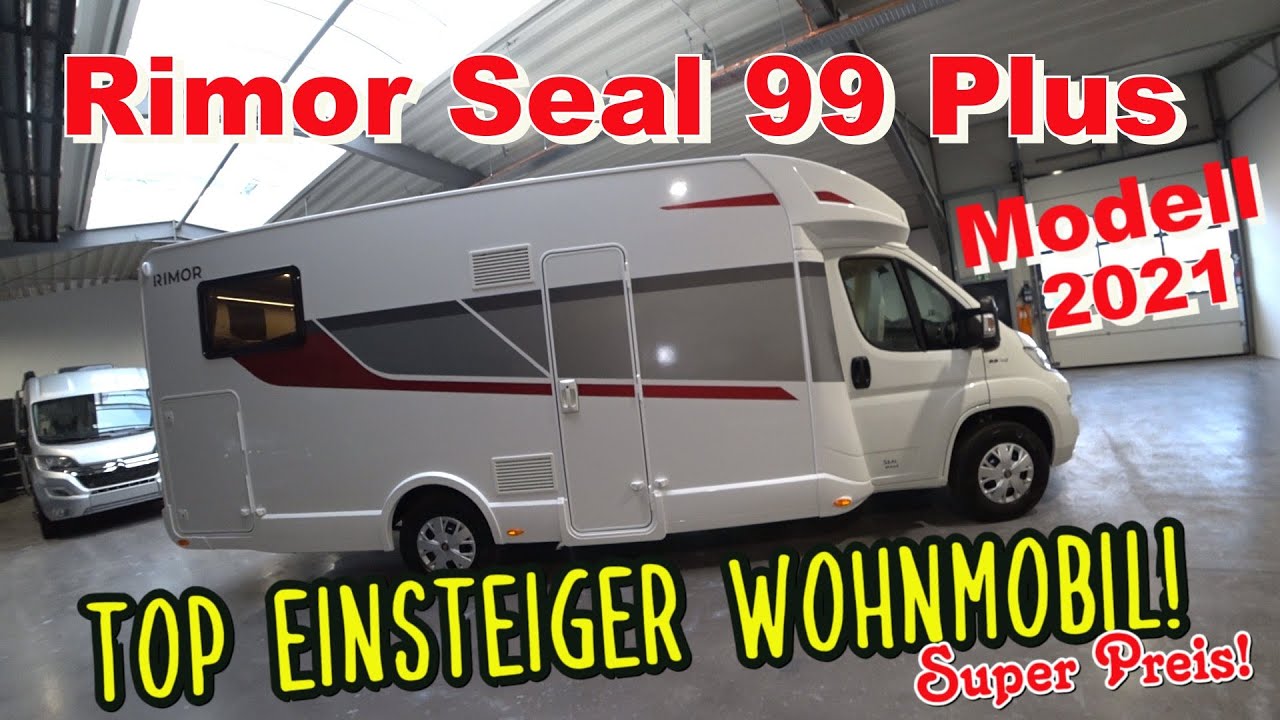Rimor Seal 99 Plus Wohnmobil mit Face Face Sitzgruppe Einzelbetten Hubbett+Megapreis😊Unsere Roomtour