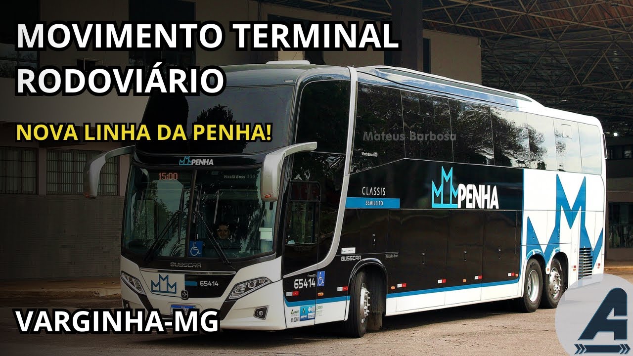 Movimento em VARGINHA-MG com Estreia da PENHA na NOVA LINHA VARGINHA x SÃO PAULO.
