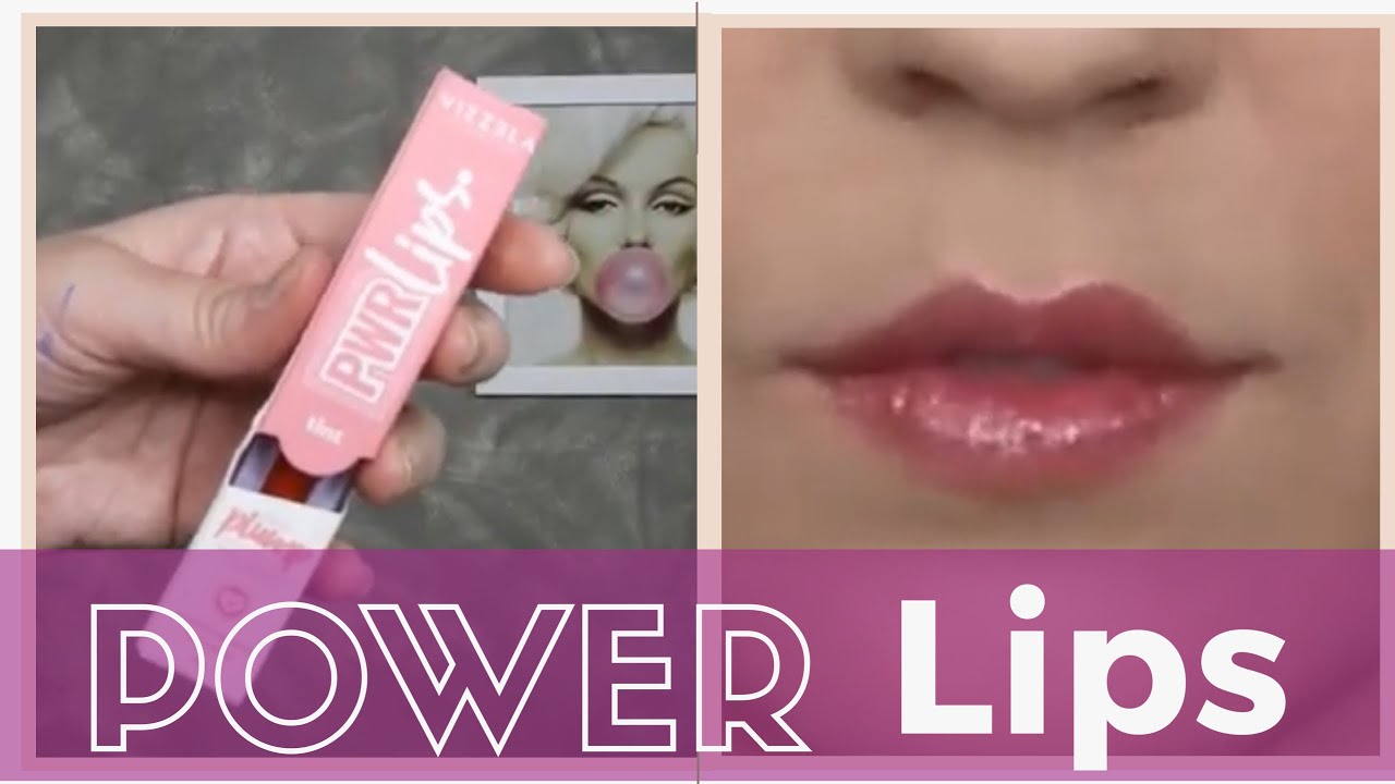 Batom que aumenta os lábios?! Power Lips da Vizzela #resenhandocomgabi