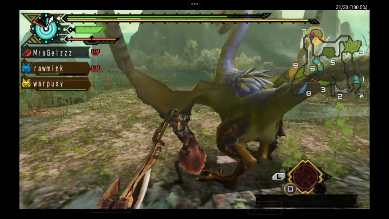 Mhp3rd: Qurupeco get swaxed!!!