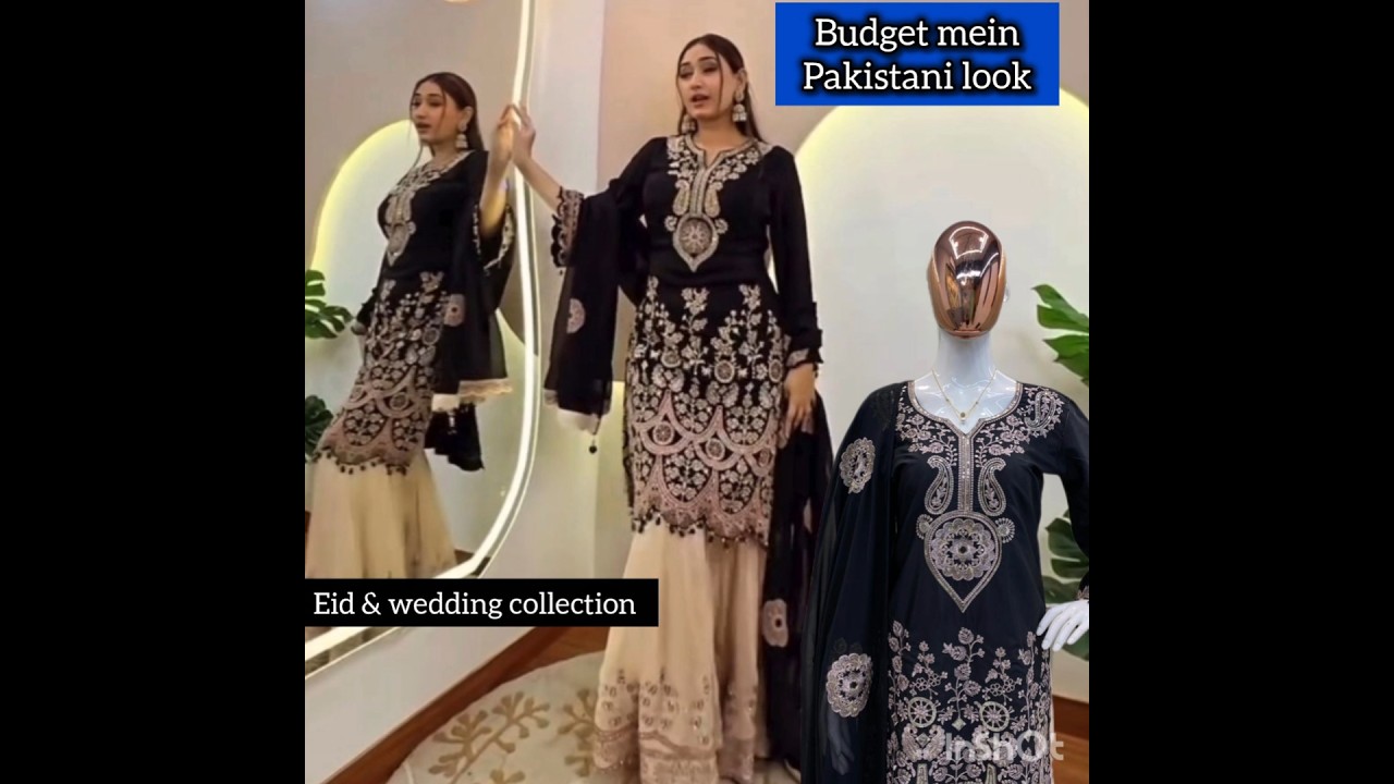 Eid & Wedding Garara Set | Pakistani Look Suit | Budget Price