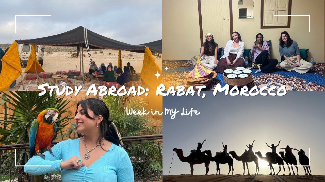 Irasema Trujillo '24 Shares a Week in her Life Studying Abroad in Rabat, Morocco with Notre Dame!
