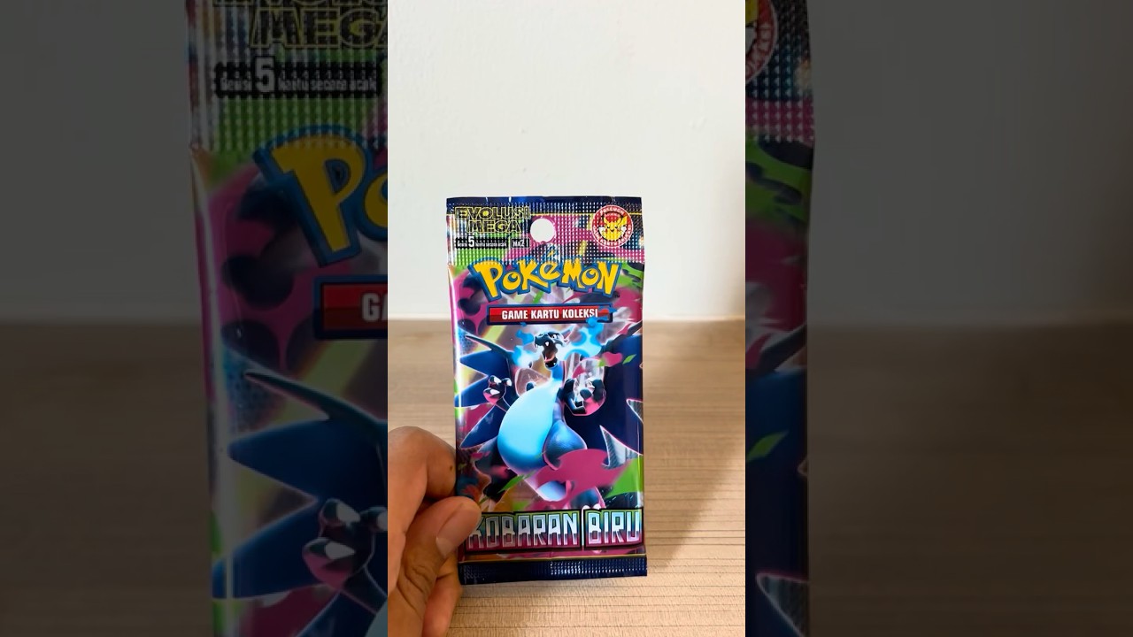 Pokémon Kobaran Biru Booster Pack Opening 