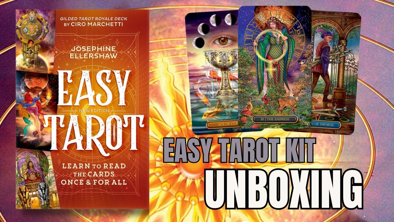 ✨Easy Tarot Kit &ndash; Unboxing & Walkthrough |Beginner Tarot Set