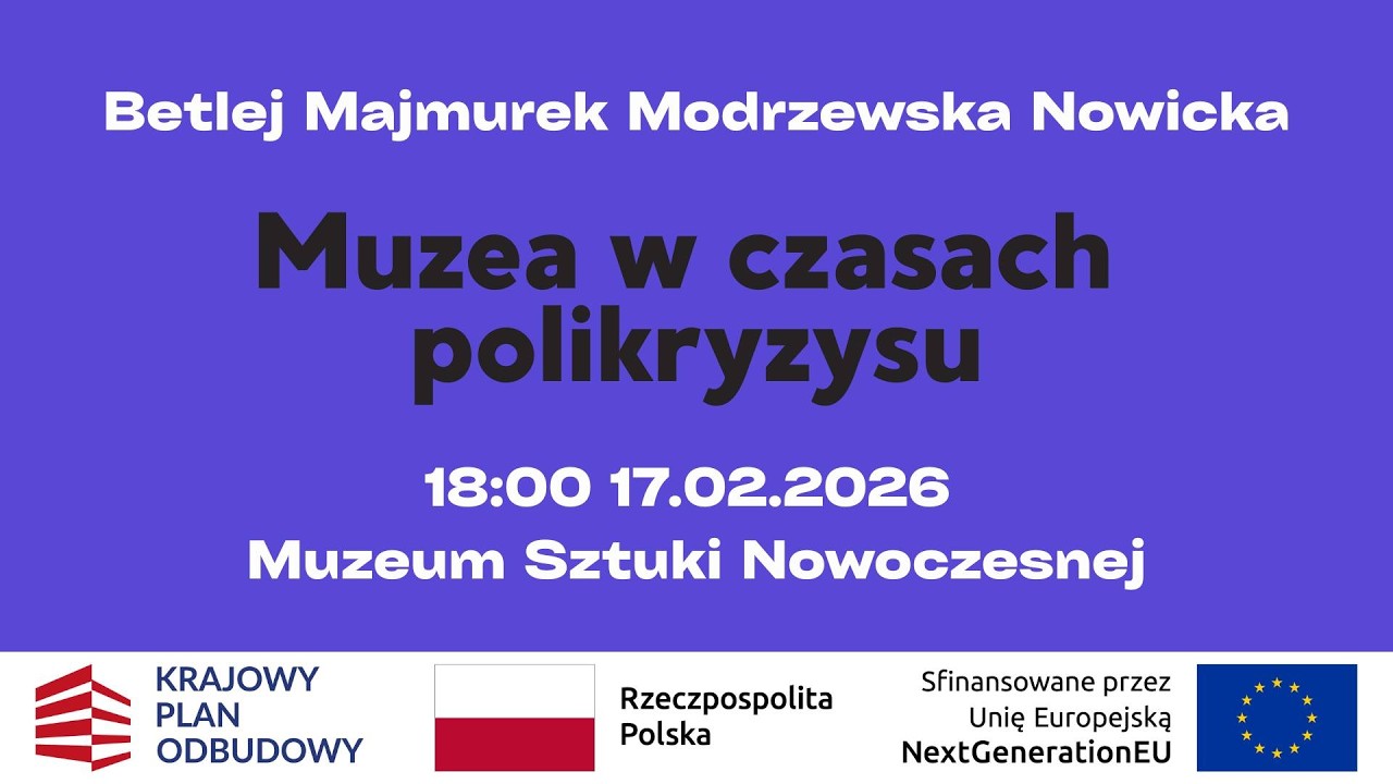 Muzea w czasach polikryzysu | Betlej, Majmurek, Modrzewska, Nowicka