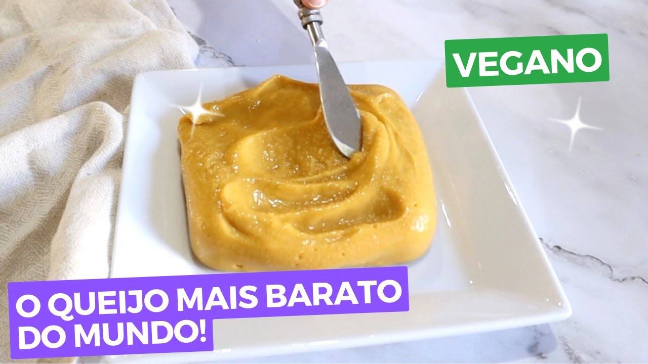 COMO FAZER QUEIJO VEGANO SUPER BARATO e RÁPIDO (apenas 5 ingredientes)