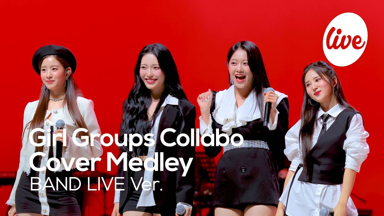 [4K] woo!ah! & TRI.BE & Billlie & CLASS:y Cover Medley Band LIVE💗 [it’s KPOP LIVE 잇츠라이브]