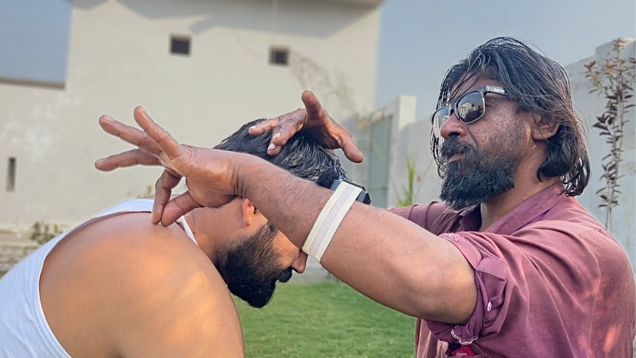 BENGALI BABA FAST & INTENSE HEAD, BACK MASSAGE | SLEEP WITHIN MINUTES | RELAXING MASSAGE |