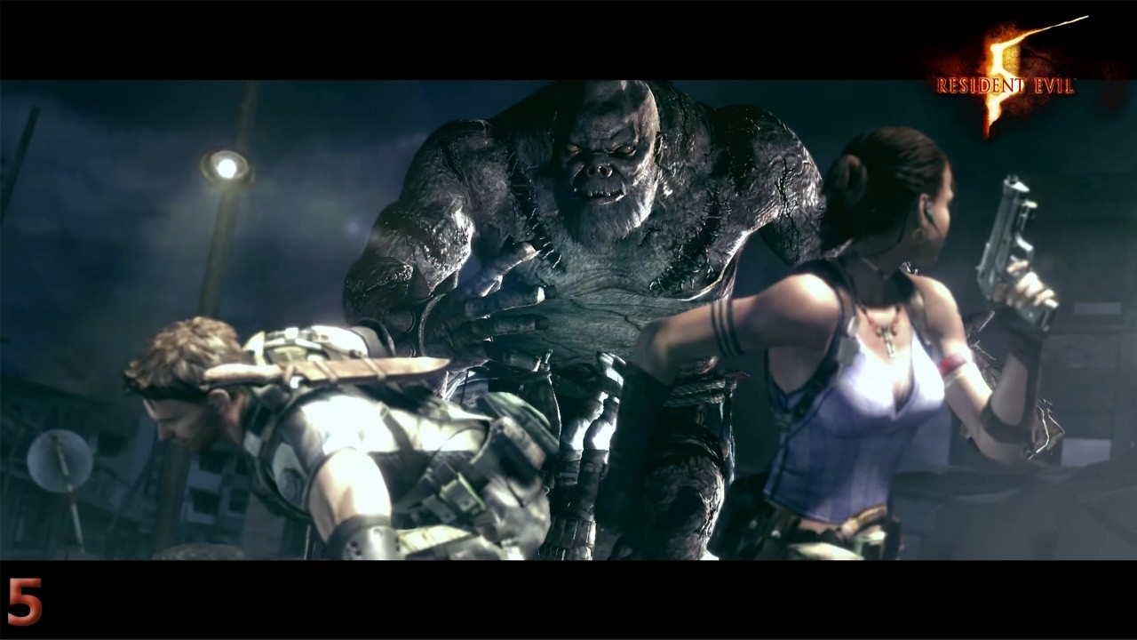 Resident Evil 5 Part 5: Fighting the Ndesu & Telling Sheva about Jill