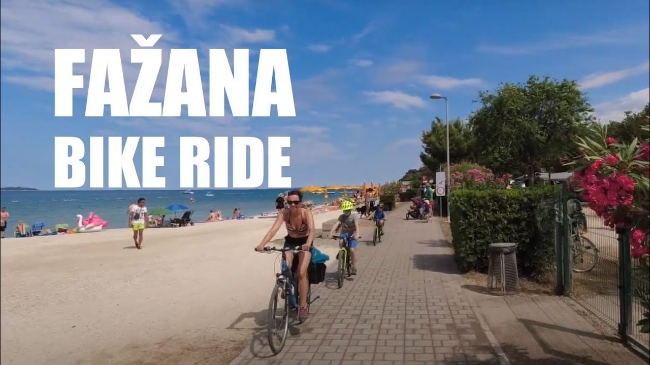 Bike ride on FAŽANA/VALBANDON beach Croatia, July 2022 (Part ll)