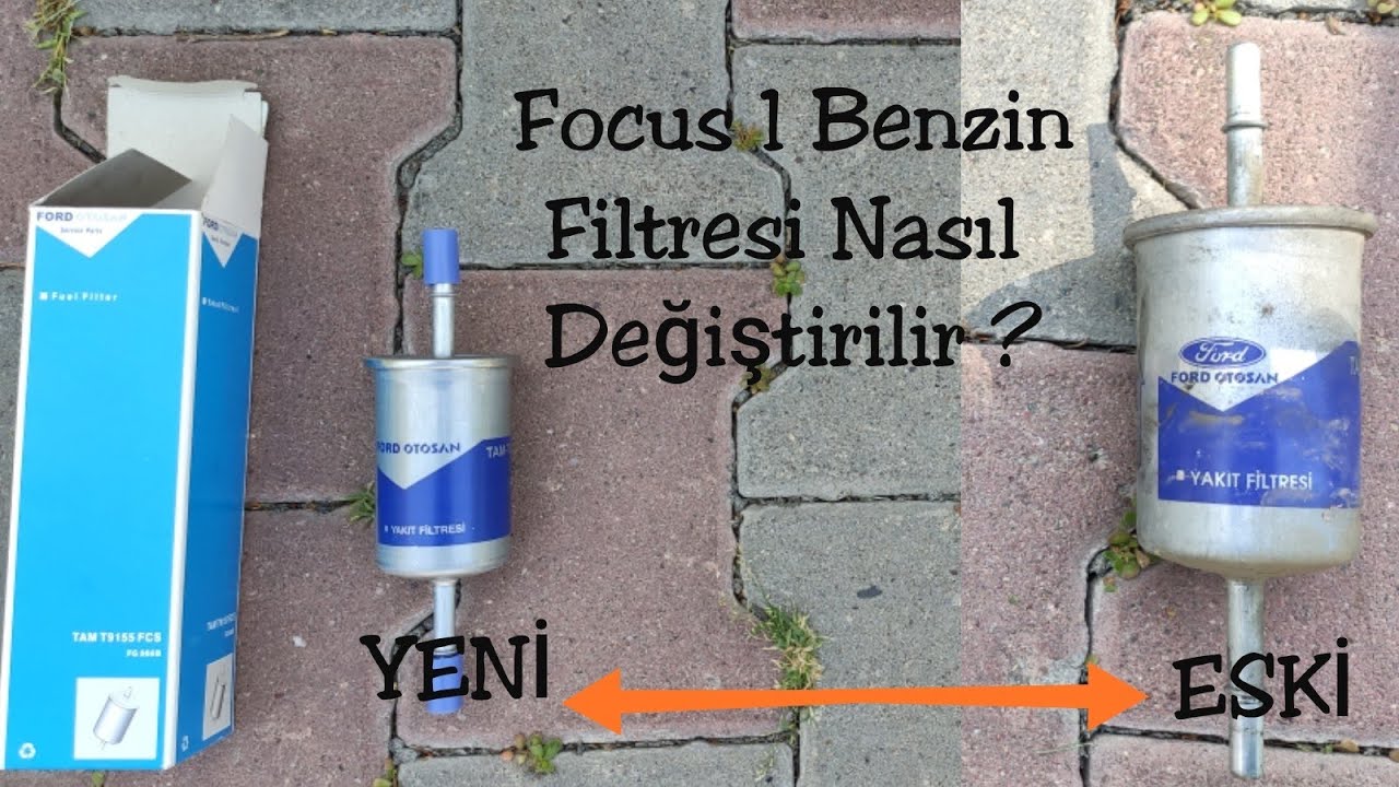 Ford Focus 1 Benzin Filtresi Nasıl Değiştirilir ? (Fuel Filter Change  Ford Focus )