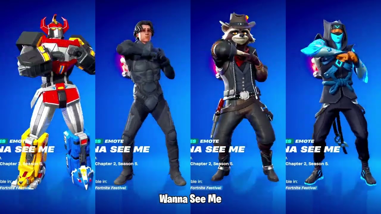 ALL NEW FORTNITE SKINS & ICON SERIES EMOTES!