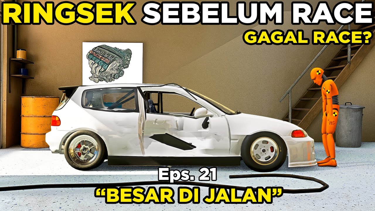 Besar Di Jalan | Eps. 21 - BeamNG.Drive