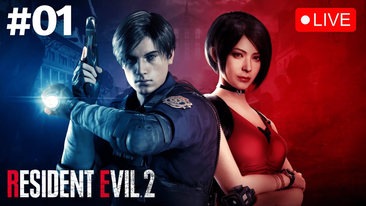 RESIDENT EVIL 2 REMAKE #01 - Primeira vez Jogando - Campanha do Leon