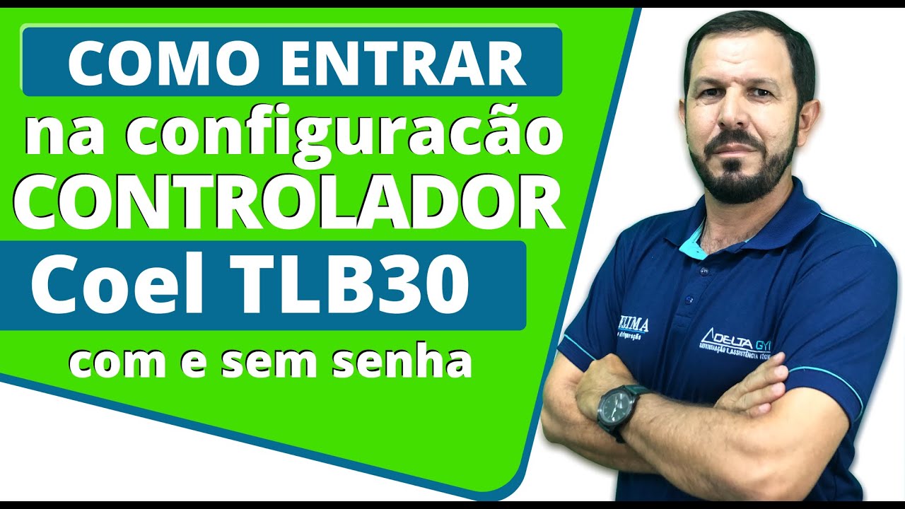 ✅Como entrar nas Configuracoes do Controlador Coel TLB 30 Com e Sem Senha.✅