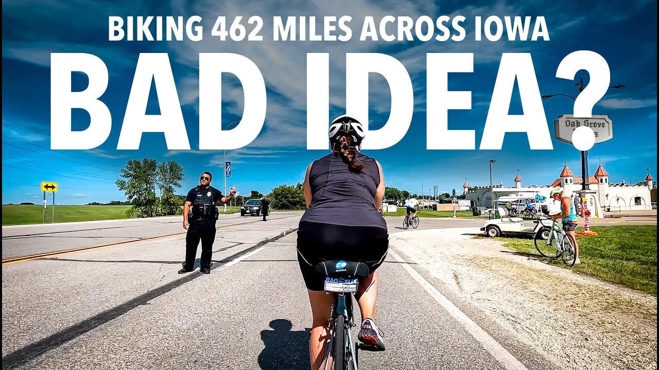 BIKING ACROSS IOWA 🚲 RAGBRAI 2022 DAY 1
