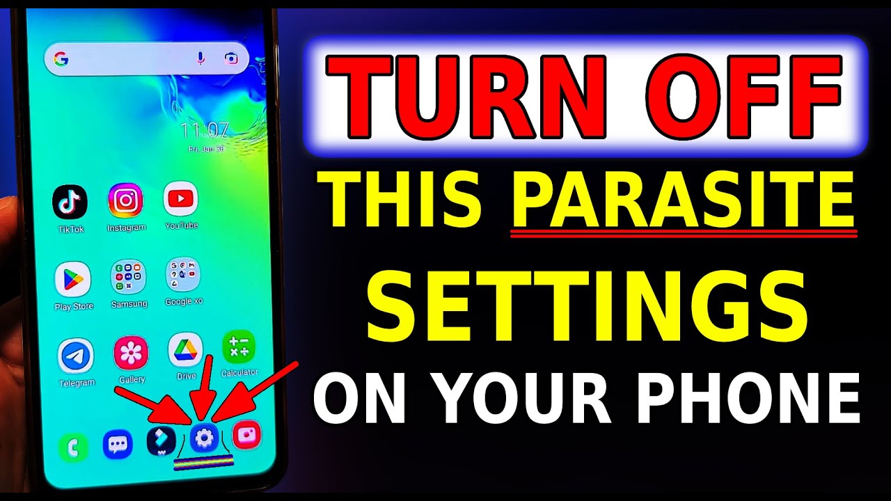 Turn Off This Parasite on Every Phone! Developers Don&rsquo;t Want You to Know This! Disable settings
