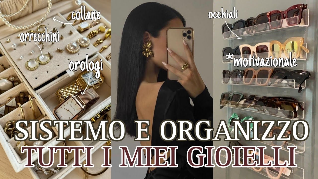 sistemo tutti i miei gioielli ✨️🎀 #motivazionale #organization #gioielli