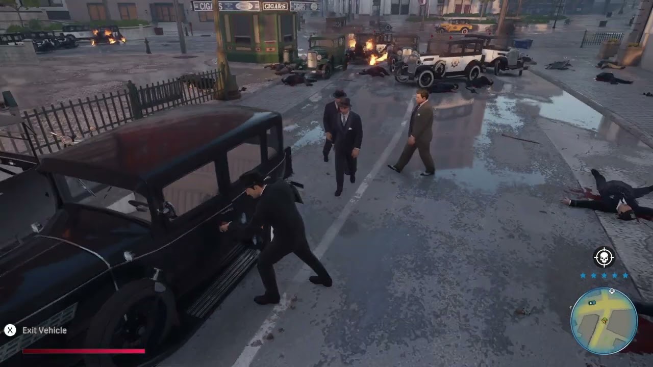 Mafia Definitive Edition Free Ride Deluxe Mod Police Shootout 6