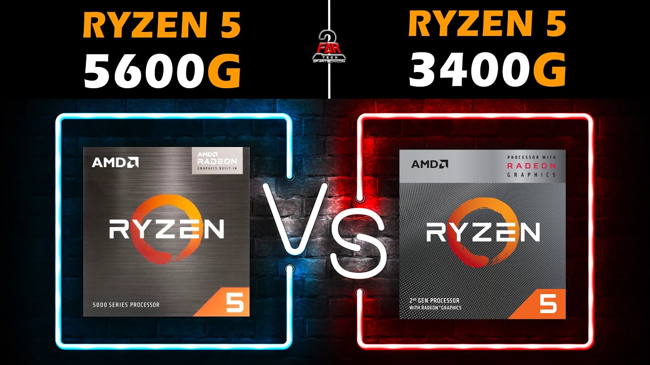 2022: AMD Ryzen 5 5600G Vs AMD Ryzen 5 3400G Test on 19 Games  | Is Ryzen 5 3400G still good?