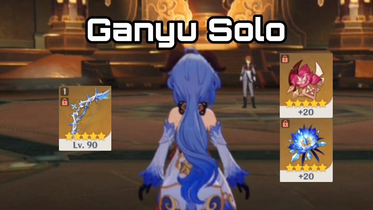 C0 Ganyu with R1 Polar Star vs Childe | Genshin Impact