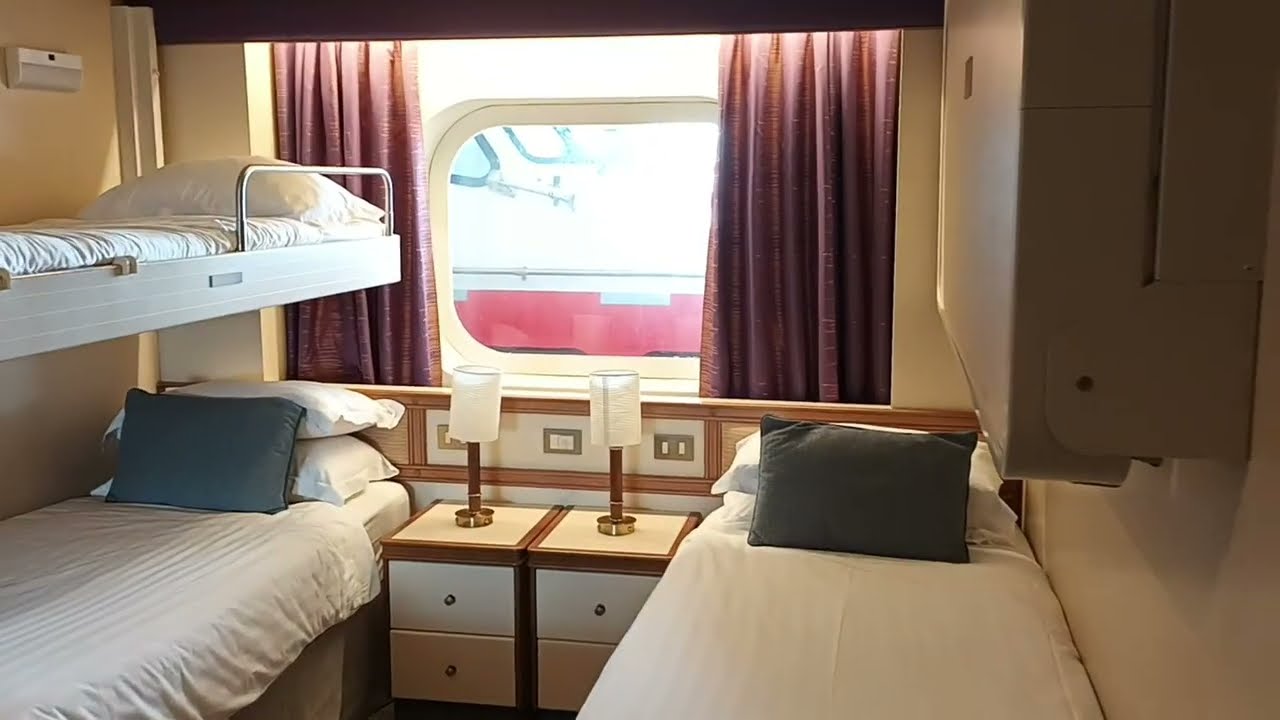 Ultimate Cabin Room Tour on P&O Ventura: Deck 8 - E614