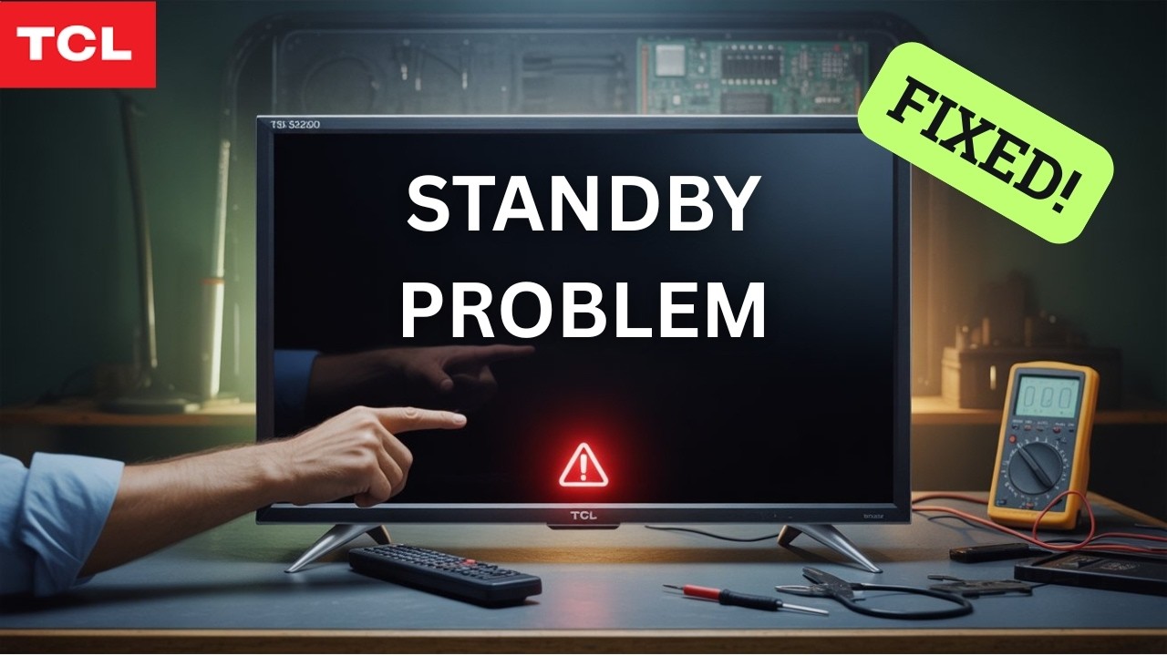 Standby Problem | TCL 32S5200 Standby Problem Solve | Motherboard Moisture Problem