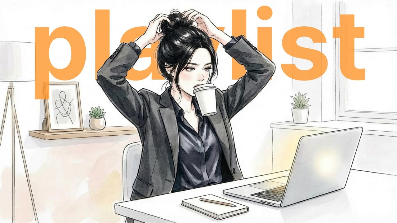 🎼playlist🍭왜 평일은 길고 주말은 짧게 느껴지냐면... 실제로 그러니까... 달달한 감성 POP 모음(4시간+)🎧|카페·매장·작업·공부·휴식 음악·bgm