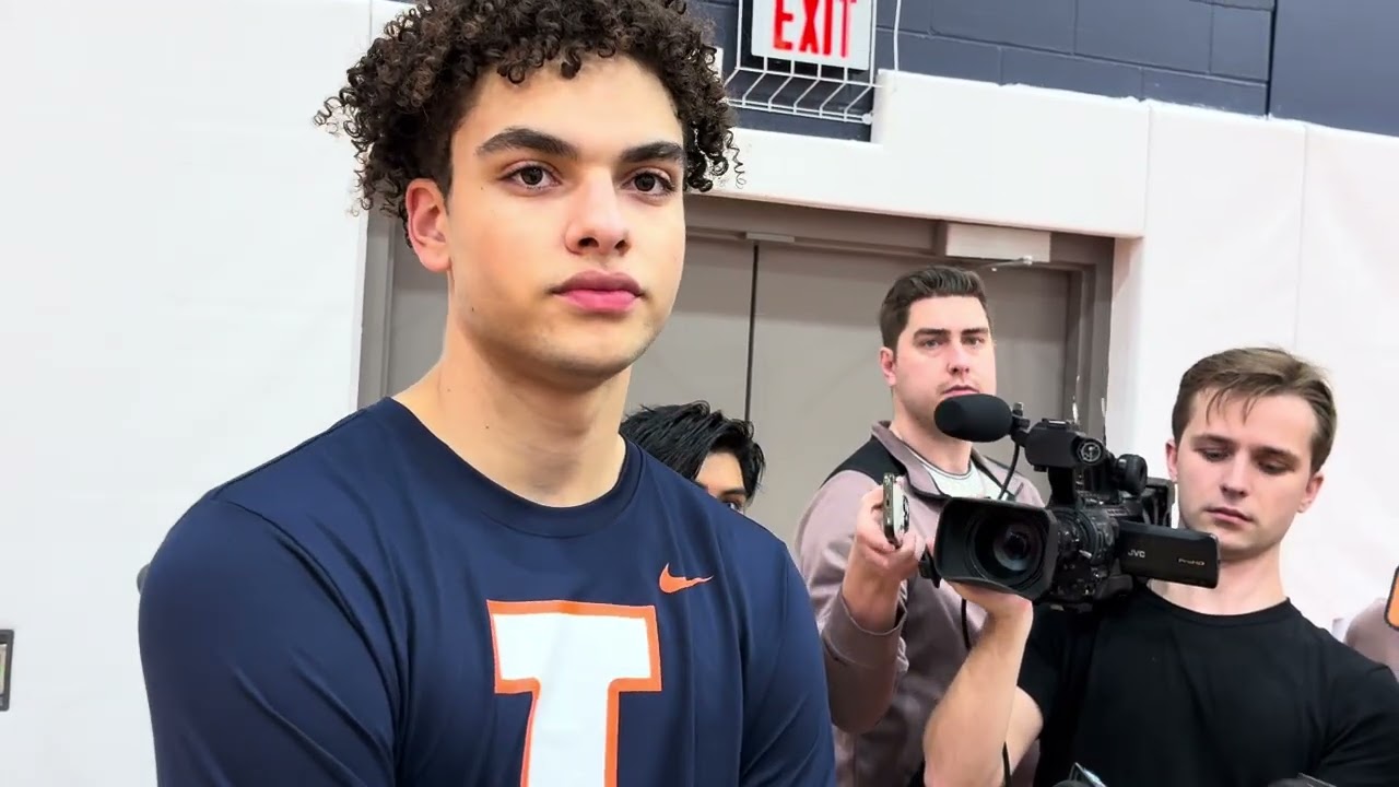 Illinois Guard Keaton Wagler Pre-Big Ten Tournament Media Session - March 11, 2026