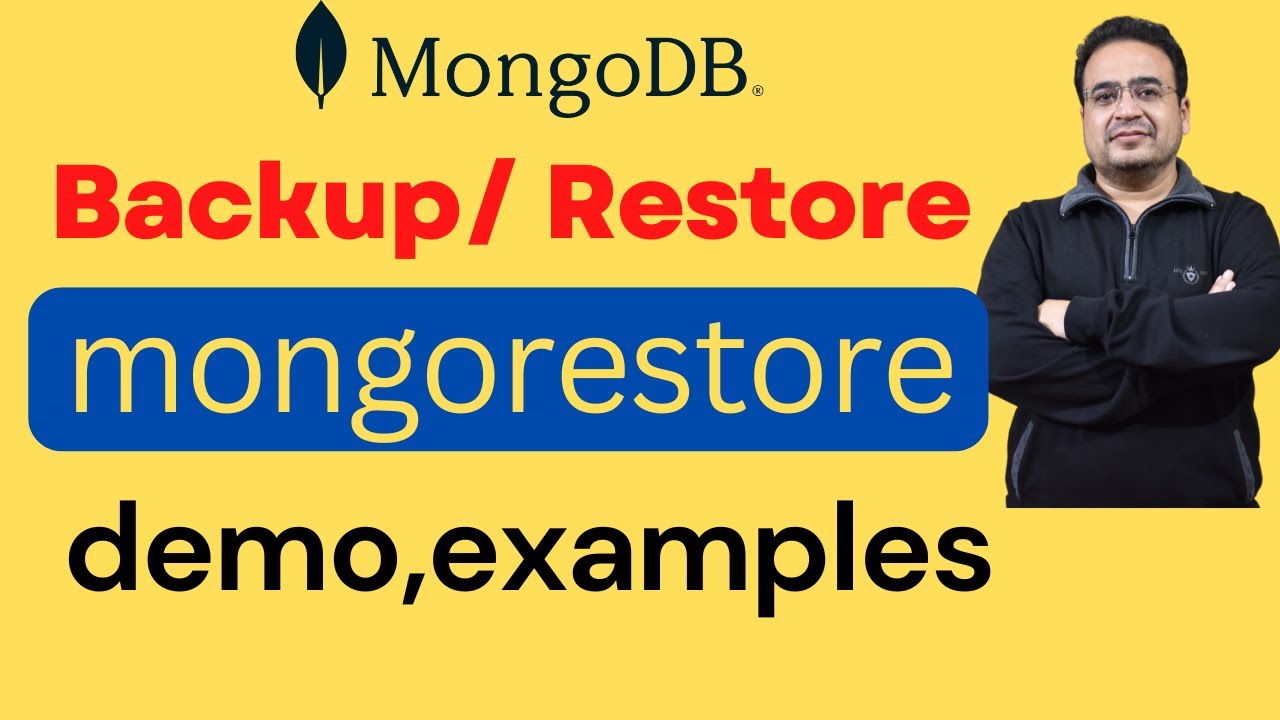 демонстрация и примеры monorestore | Резервное копирование и восстановление MongoDB @NeerajGarg #...