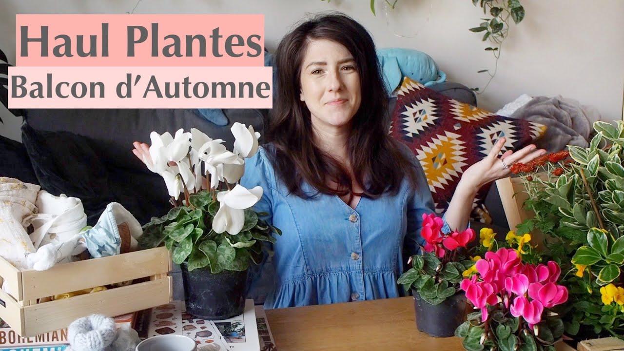 Haul Plantes pour mon Balcon d'Automne