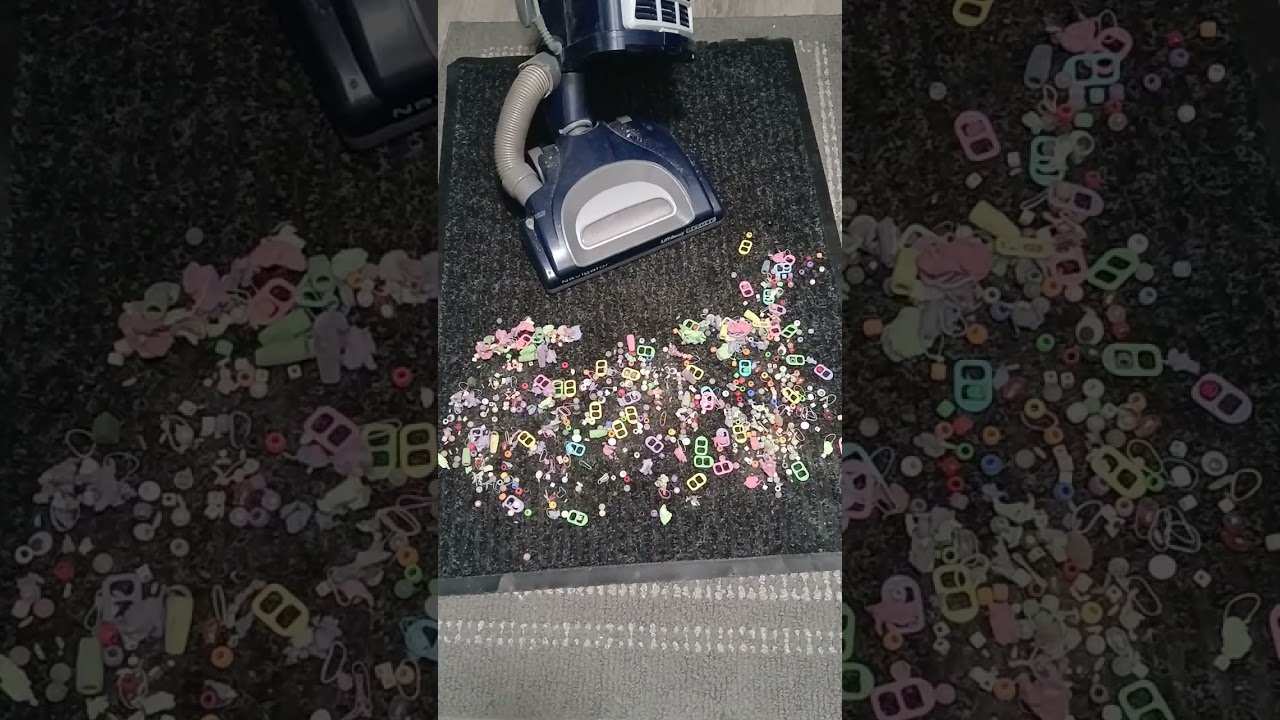 Colorful Clink Brushroll #odlysatisfying #anxietyrelief #vacuumasmr #trending #fyp 