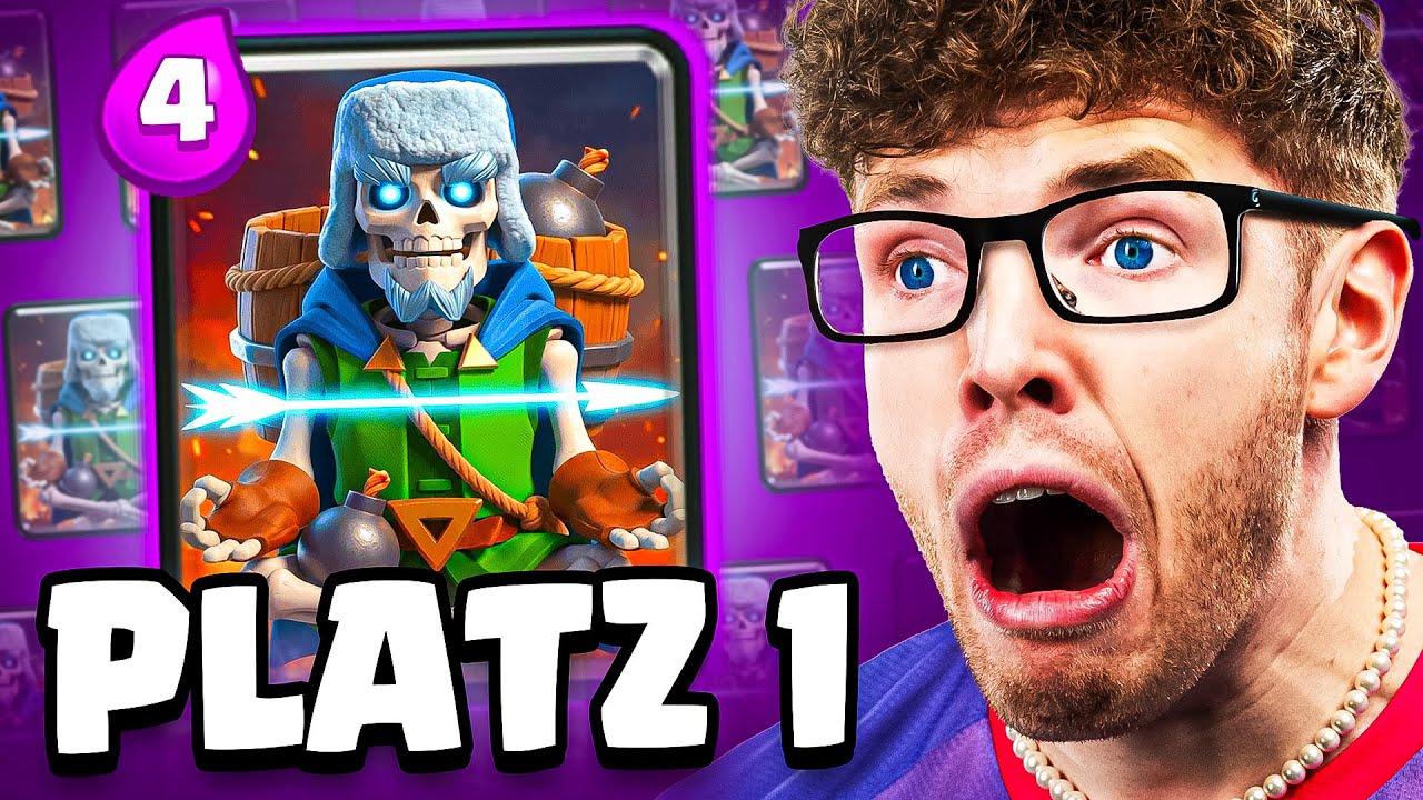 😱🤯PLATZ 1 DER WELT SPIELT NUR DIESES DECK… | Clash Royale Deutsch