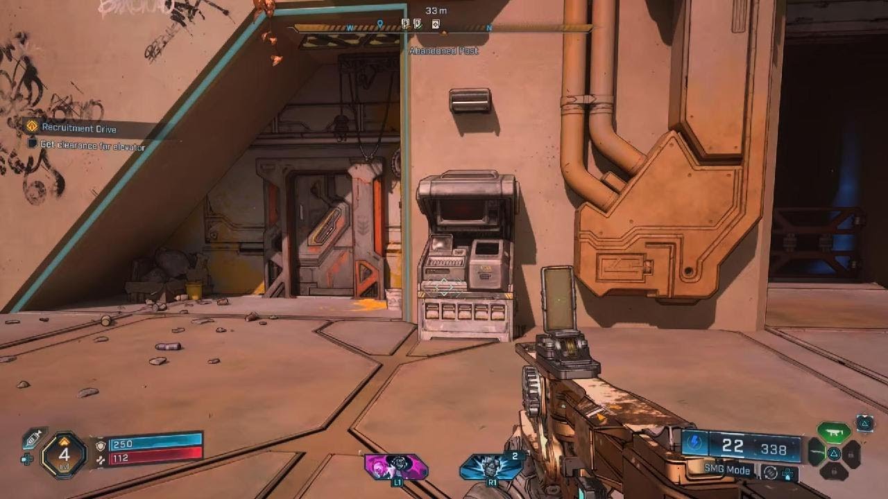 Borderlands4 , How to get clearance for elevator