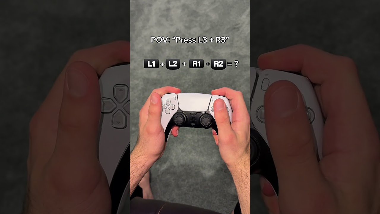 &ldquo;Press L3 + R3&rdquo;