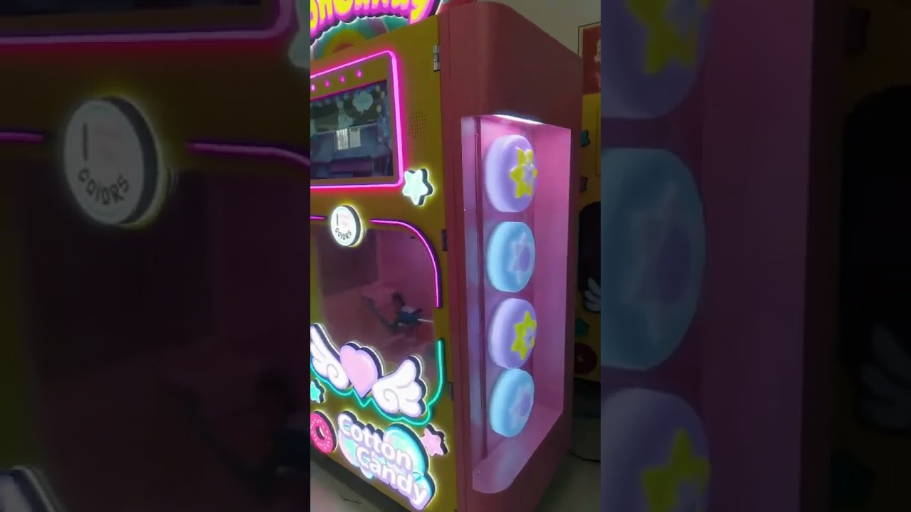 cotton candy machine #arcade #gamemachine #arcadegames   #gamemachines #ballmachine #arcadesenseiliv