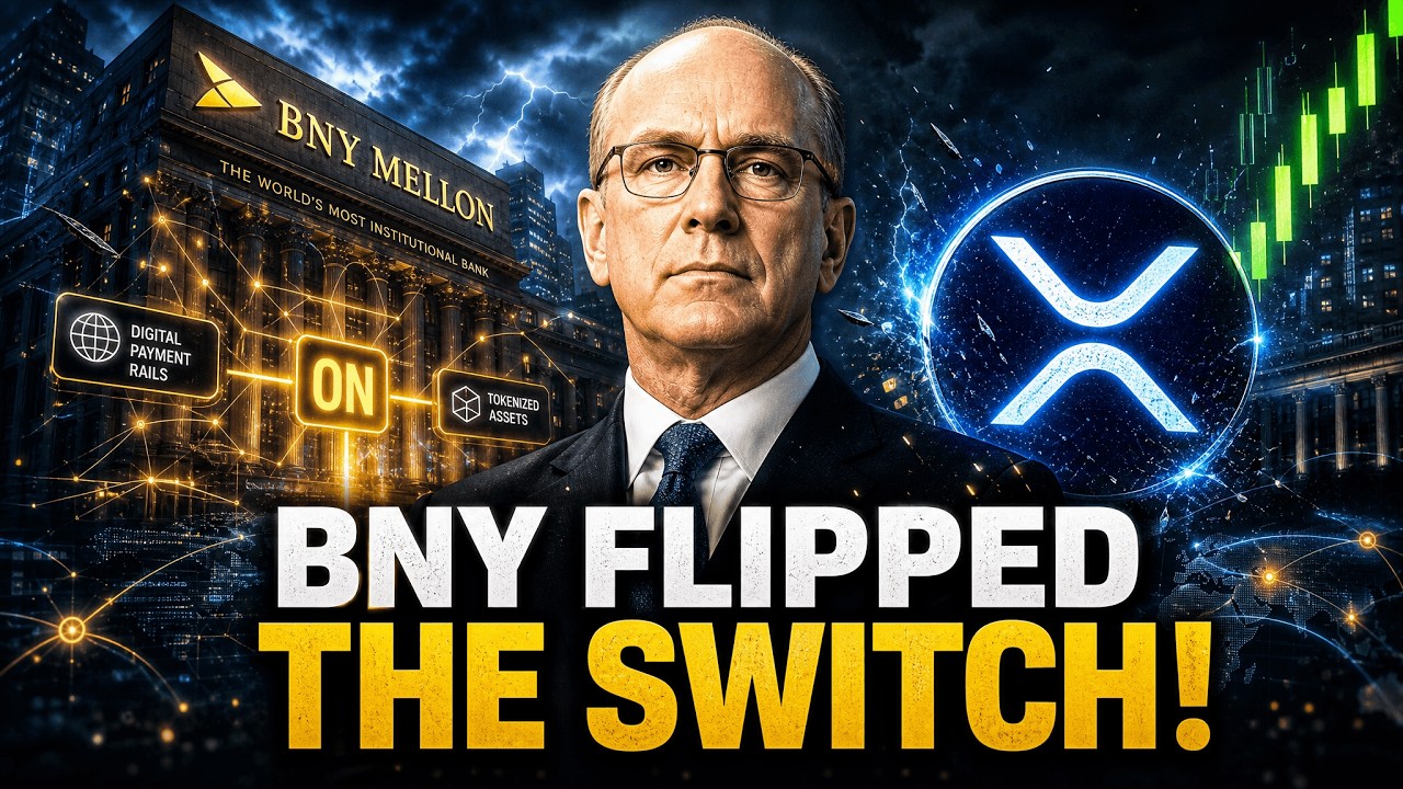 BNY MELLON JUST FLIPPED THE SWITCH! (MEGA RIPPLE XRP NEWS!)