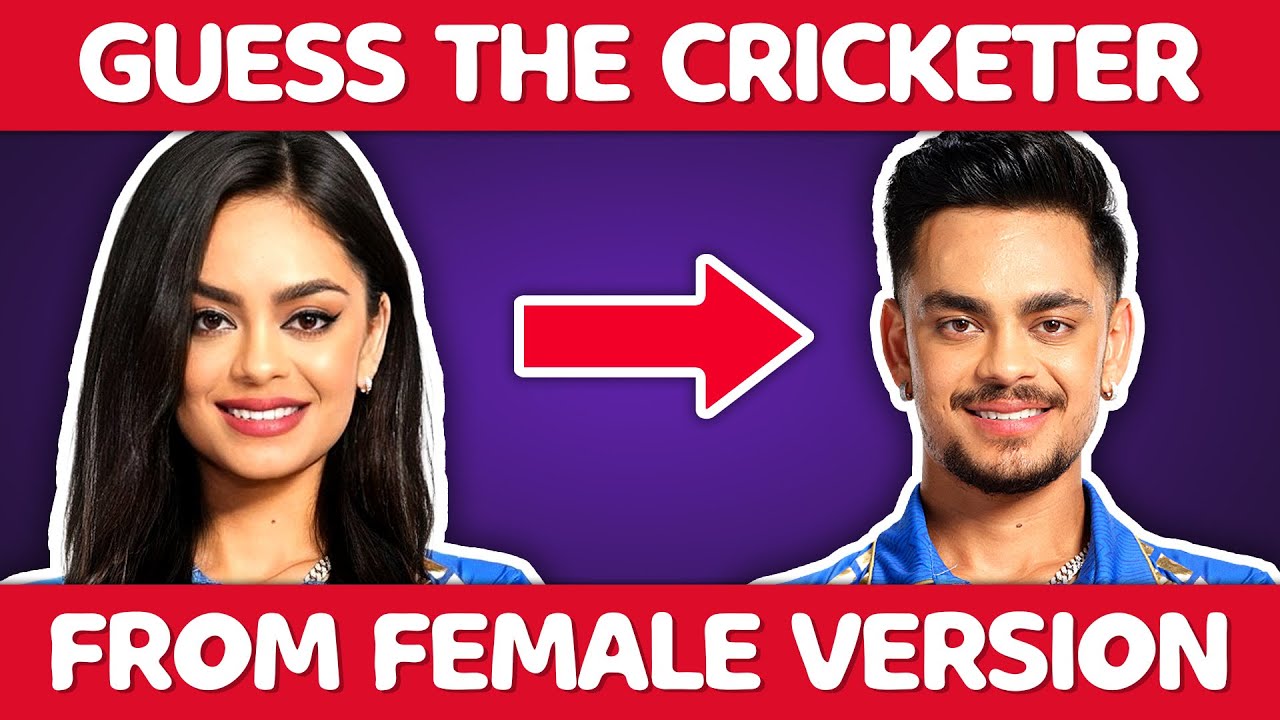 Guess the CRICKET PLAYERS from the WOMAN VERSION | Cricketers woman avatars quiz