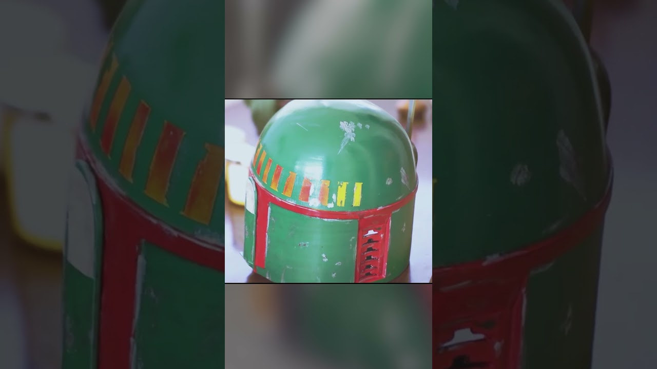 Super cool star wars helmet! By @nomanatech